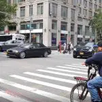A Street view of the block where Atelier Esthetique's Institute of Estheticis has their school's campus in NYC
