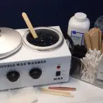 An example of hard wax, for waxing different skin types.