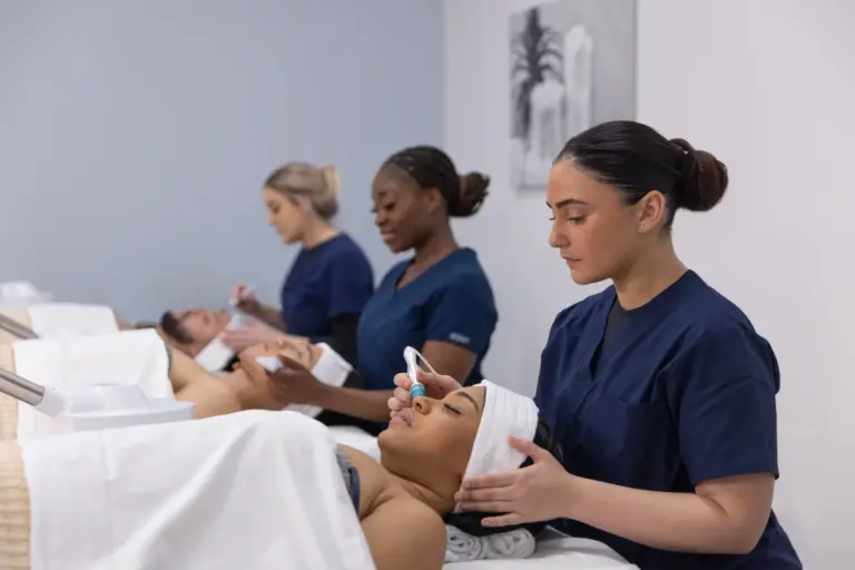 Client Care & Skin Analysis at Atelier Esthétique